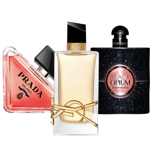 SADA 3 PARFUMOV: PRADA PARADOX, BLACK OPIUM YVES SAINT LAURENT, LIBRE 100ML